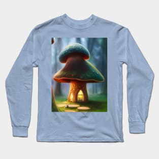 Enchanting Home for Sale (1) - Magic Mushroom House Long Sleeve T-Shirt